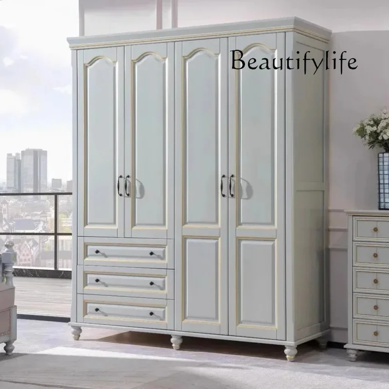 

HH X Girls Women Storage Wardrobes Wooden Closet Doors White Home Wardrobes Bedroom Organizer Armario Armable De Ropa Furniture