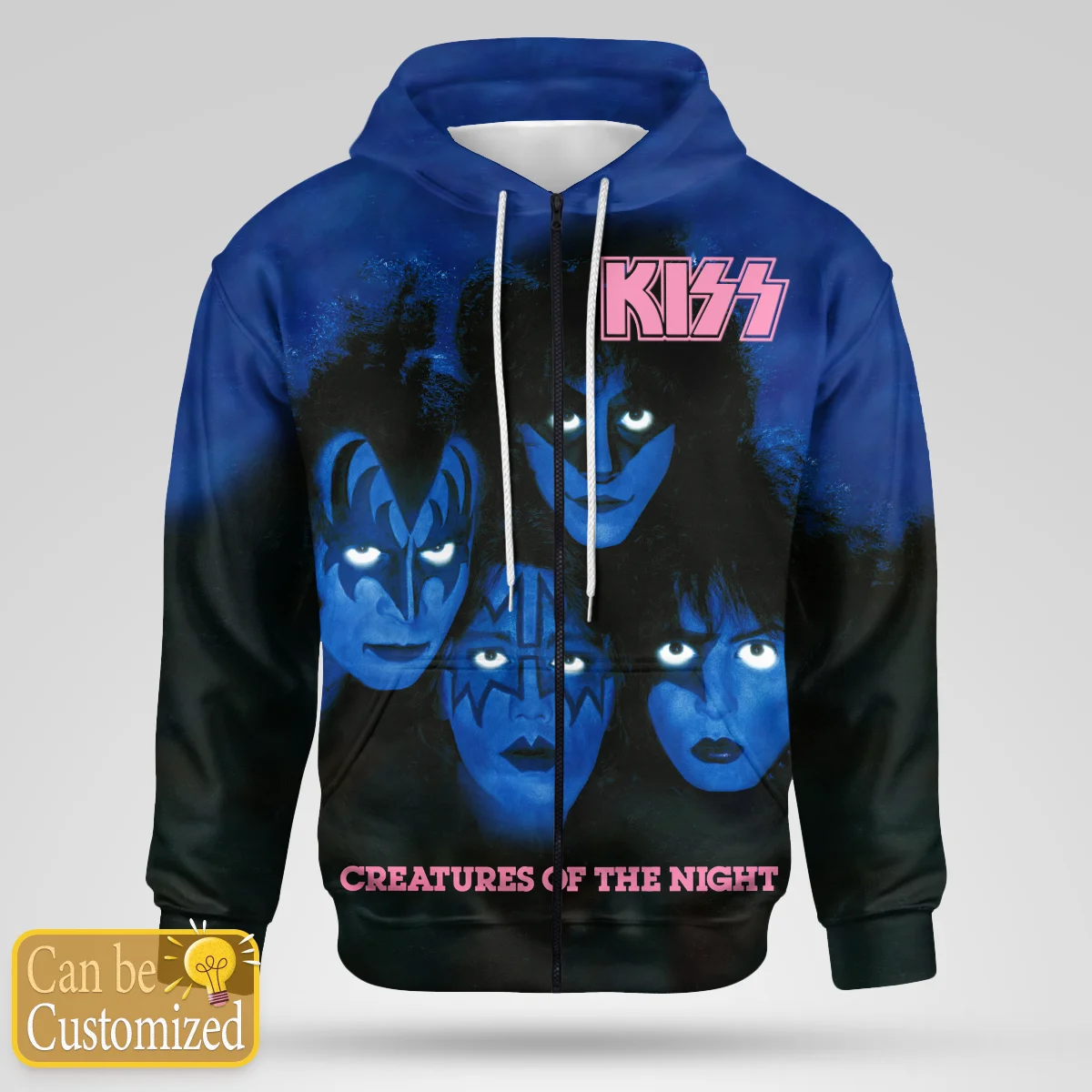 Chaqueta con estampado de Rock Kiss Band 3 para hombre y mujer, ropa de calle informal, sudaderas con capucha de Hip Hop, ropa Hipster, 2023