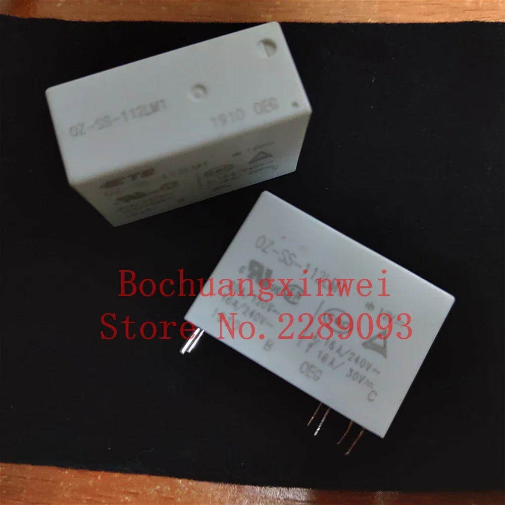 Free Shipping 100% NEW Original OZ-SS-112LM1 0Z-SS-112LM1 OZ-SS-112LM OZ-SS-112 6PINS 16A 12VDC Power PC Board Relay