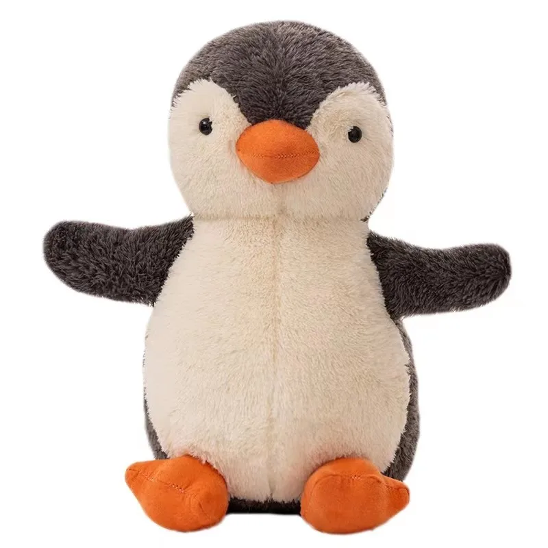 High Quality Cute Fluffy Plush Toy Lovely Penguin Animal Doll Baby Comforting Sleeping Toy For Children Kids Birthday Gifts