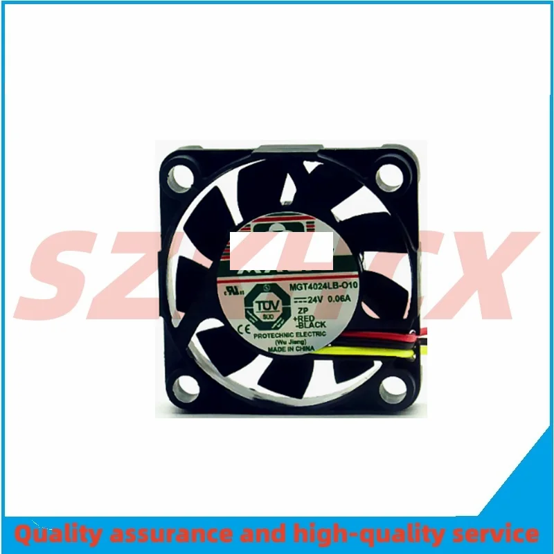 1PCS/LOT Magic MGT4024LB-O10 DC 24V 0.06A 40x40x10mm 3-Wire Server Cooling Fan