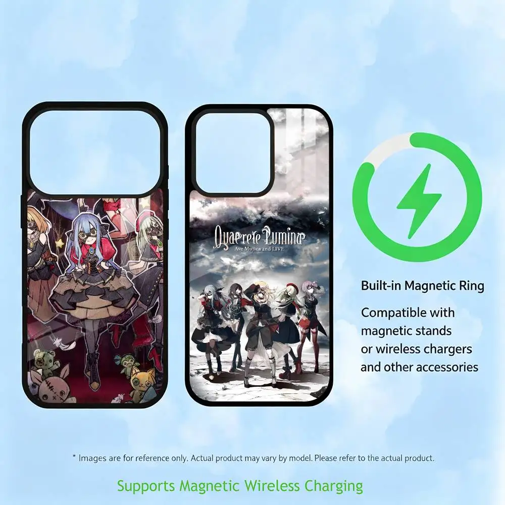 Anime Ave-e Mujica   Phone Case For iPhone17,16,15,14,13,12,11 Plus,Pro Supports Magnetic Wireless Charging