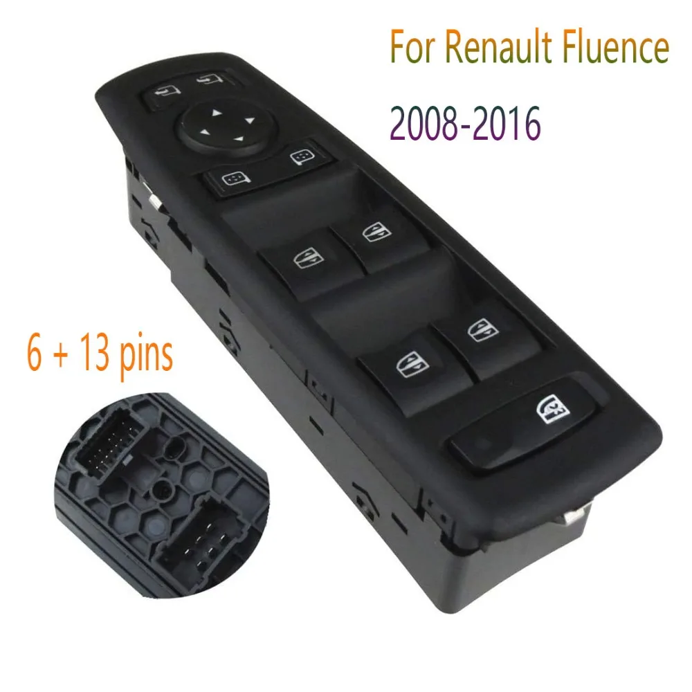 

Для Renault Fluence 2008-2016 передняя левая сторона водителя, электрическое зеркало, переключатель окна, кнопка управления, автомобильные аксессуары
