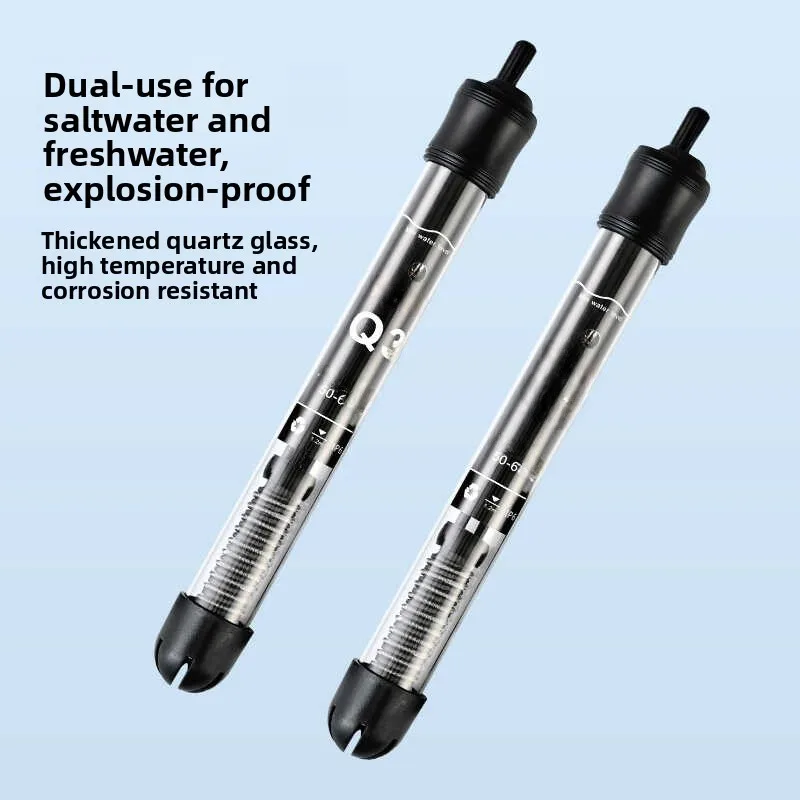 Smart Auatic Temperature Control Fi Tank Heating Tube Quartz Glass Explosion-proof Submersible Aquarium Heater - view 5