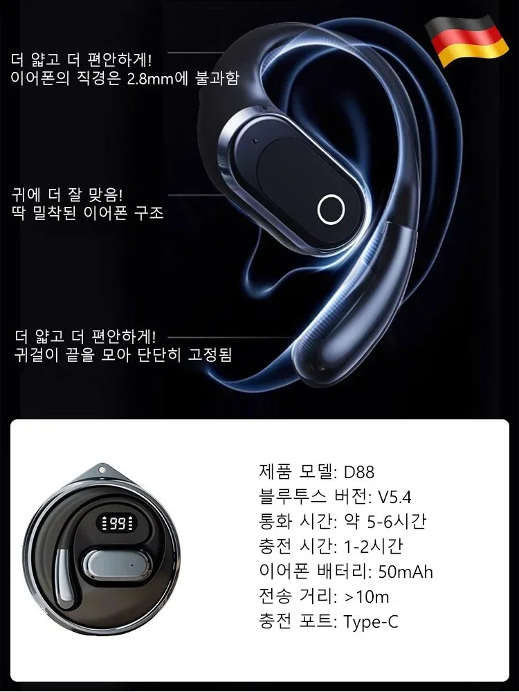 Translation Earbuds AI Language Translator Earbuds Real Time Translation in 144 Languages for Travel Business Bluetooth 5.3