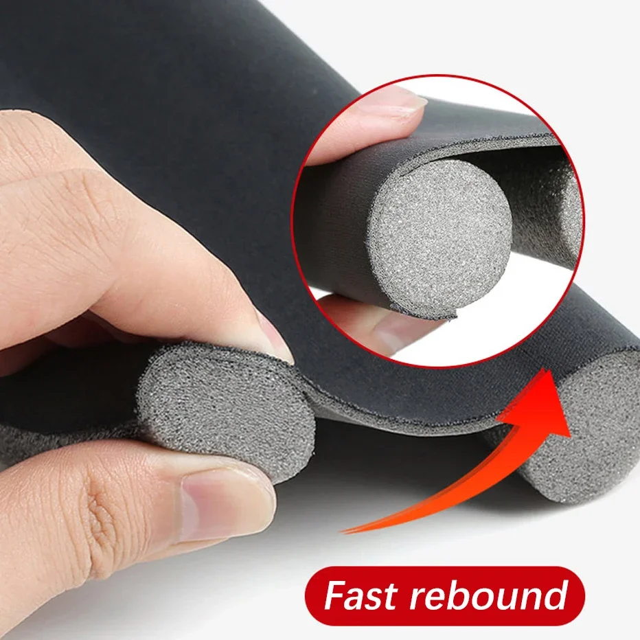 Thickened Door Bottom Weatherstrip Seal Cold Proof Seam Sealing Strip Anti Rat Cockroach Seal for Home Door Insulation
