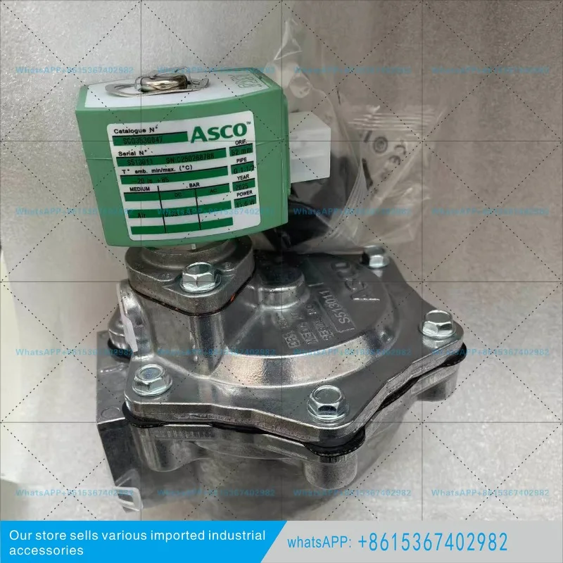 valve, G1 1/2 'thread SCG353G047 24DC, ASCO two-position two-way solenoid