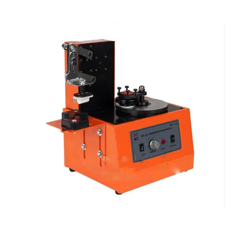 1 قطعة 110 فولت 220 فولت سطح المكتب البيئي آلة طابعة الوسادة الكهربائية MY-420 آلة طباعة الوسادة المستديرة طابعة الحبر