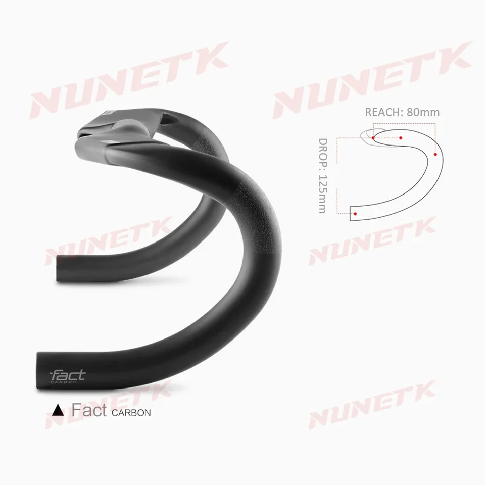 Aerofly II Full Carbon Road Handlebar Matte Black Handlebar