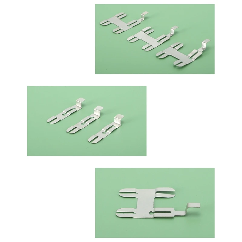 10 Pieces Nickel Battery Connector for Electronic Enthusiasts Applicable to Electronic and Electrical Industries