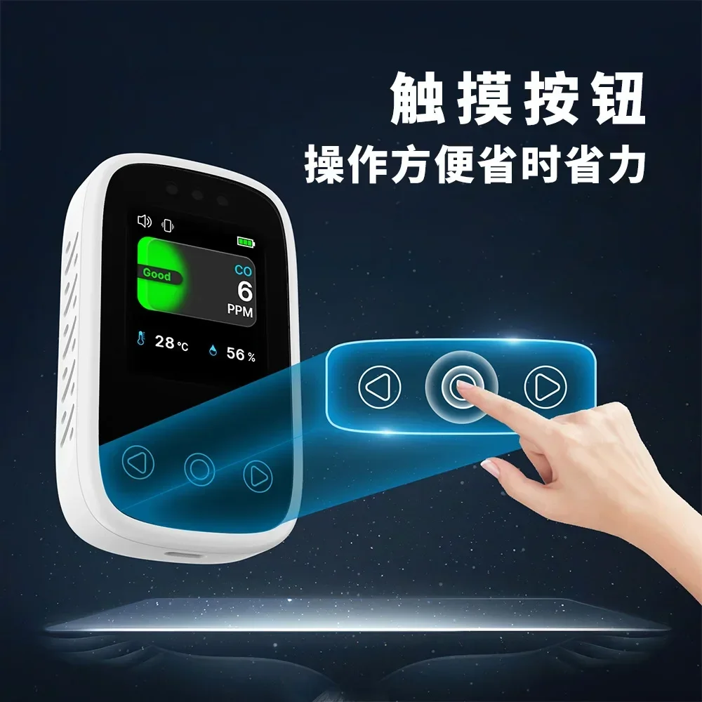 Diskon Besar Alarm Karbon Monoksida Mini 3 In 1 Deteksi Rumah Tangga Alarm Gas Batubara Sarang Lebah Detektor CO