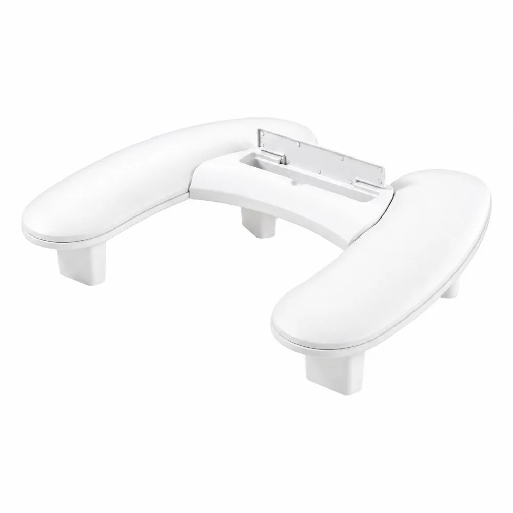 Detachable Manicure Hand Rest Anti-slip Easy Clean Nail Arm Rest PU Leather Adjustable Height Manicure Wrist Pillow Manicure