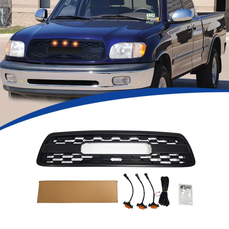 grille-de-voiture-en-abs-compatible-avec-toyota-tundra-modifiee-modele-trd-2000-2001-2002-avec-lumieres-jaunes