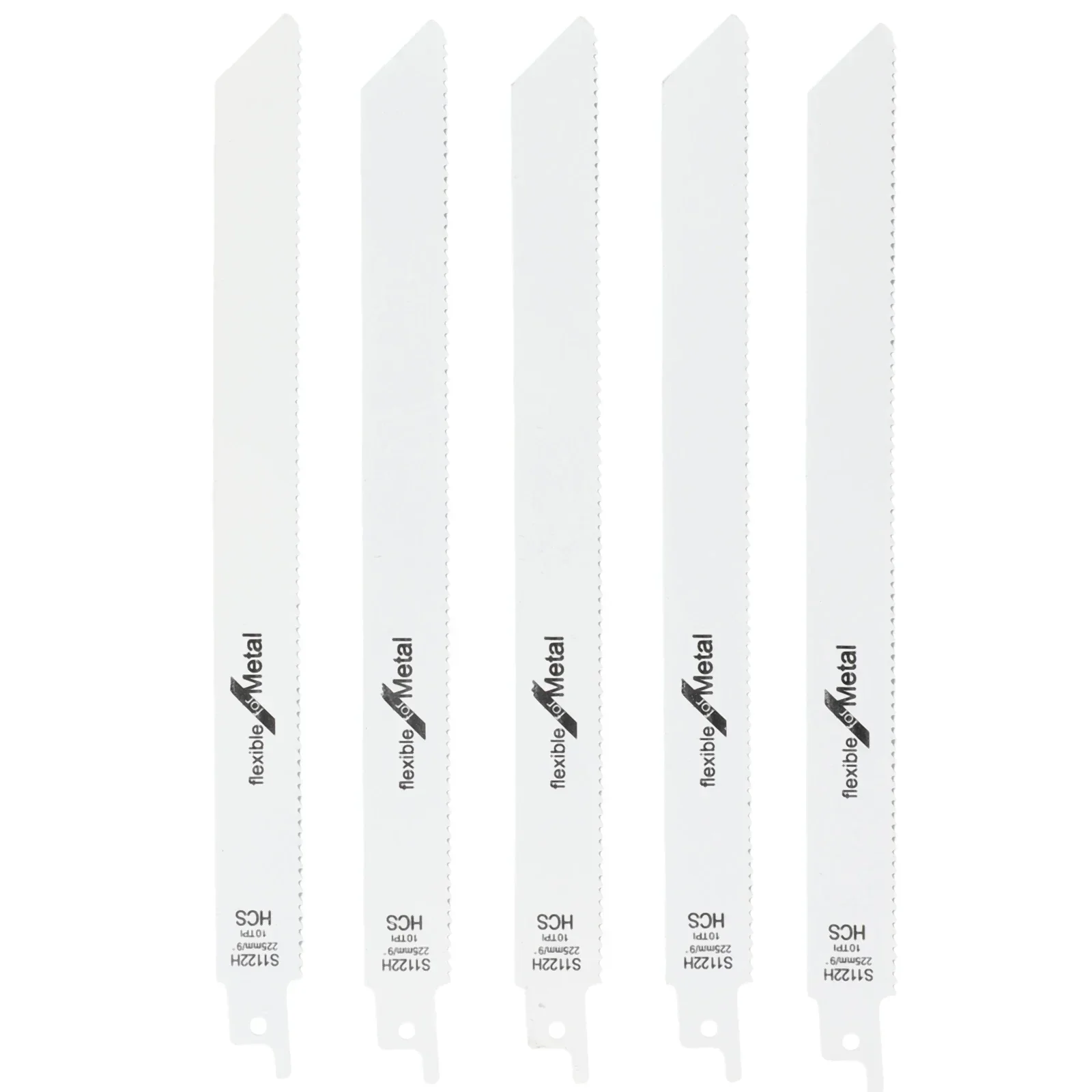 Imagem -03 - Conjunto 225 mm Bi-metal Alternativo Lâmina de Serra de Corte de Madeira de Metal Sabre Viu 10tpi Haste Universal Carpintaria Gabarito Lâmina de Serra Peças
