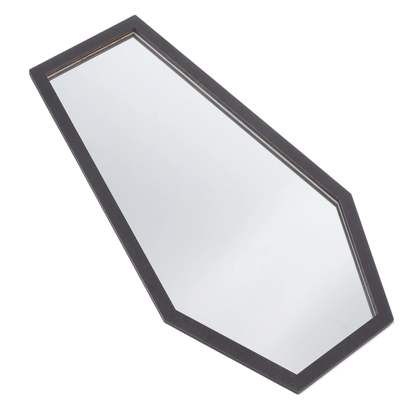 

Coffin Mirror Halloween Wall Stickers Self Adhesive Acrylic Decoration Wood Frame Gothic Bedroom Office Party Home