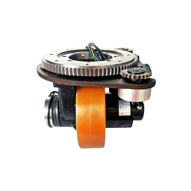 Strong Grip Customizable 1.5kw AGV Robot Horizontal Steering Drive Wheel with Encoder Motor for Unmanned Chassis AGV