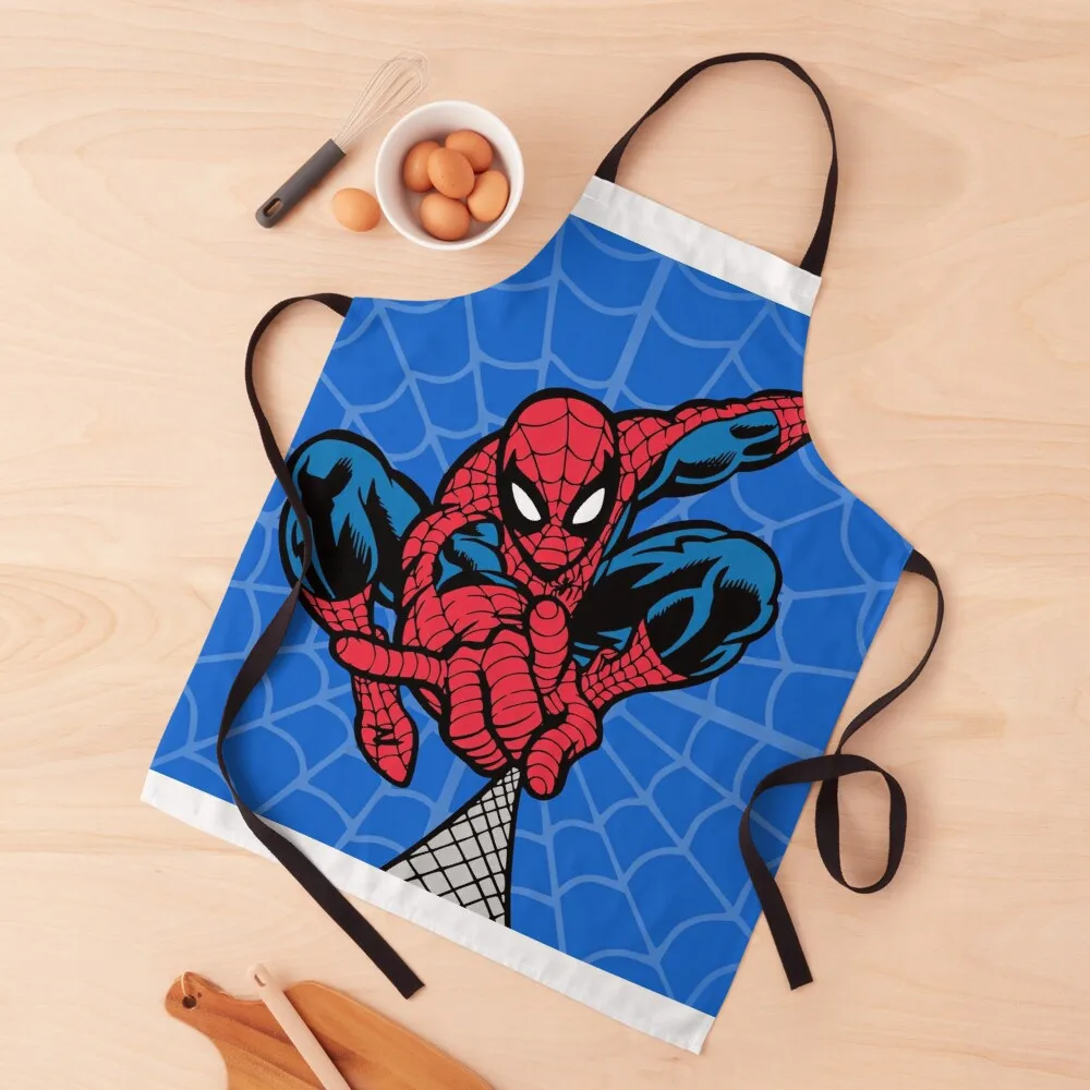 

Spider superhero Apron Things For Kitchen Hairdressing Hairdresser Accessories custom women's kitchen kitchen and home Apron