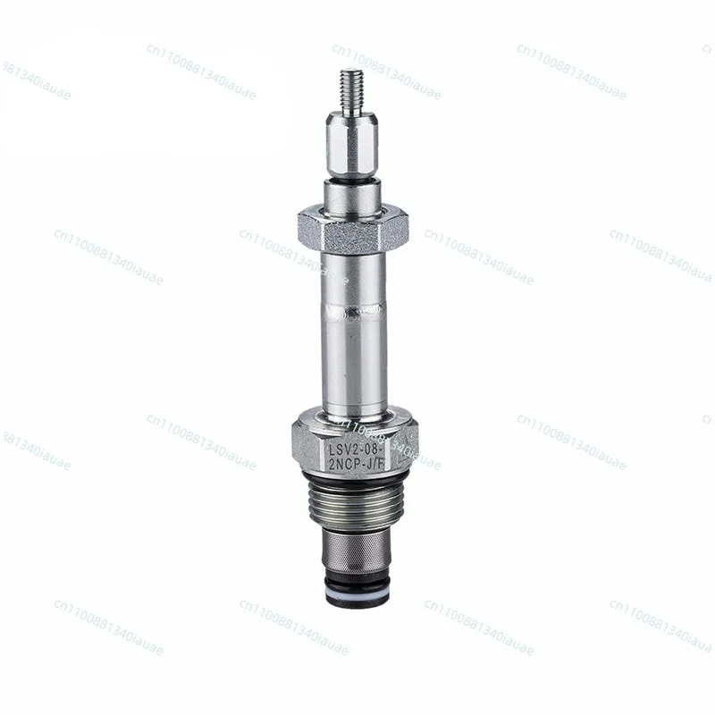 LSV2-08-2NCP-J-24V Threaded Cartridge Valve, Two-position Two-way Solenoid Valve, Normally Closed Type