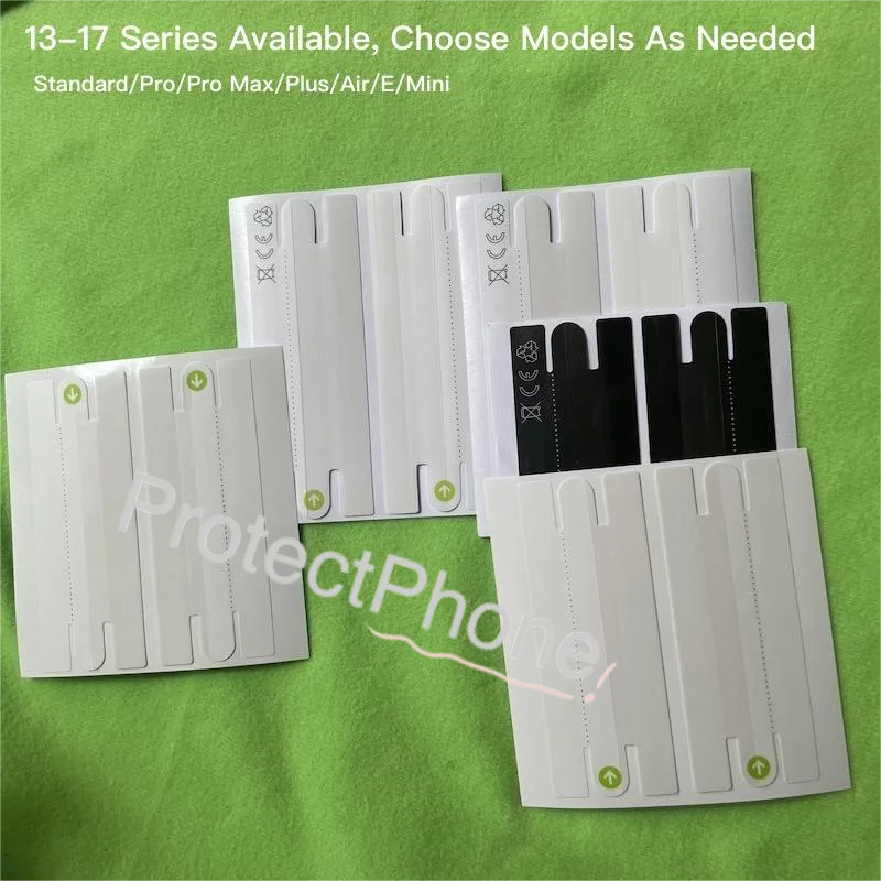 20 Pairs Tamper Proof Security Seal Stickers for 13-17/16e/17e Pro Max/Plus/Air/Mini - Void Labels Box Closure Packaging Seals