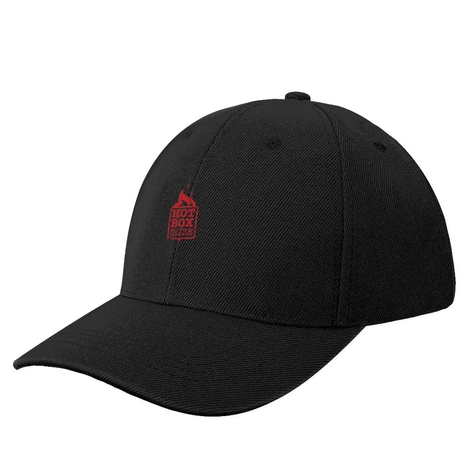 

Red HotBox Logo Classic T-Shirt Baseball Cap hard hat luxury woman cap Women's Golf Wear Men's