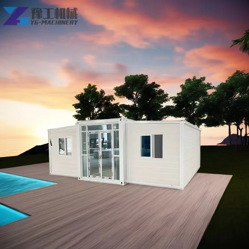 YG 20/40 ft 2 Bedroom Living Container House Modified Steel Shipping Container for Hotel Use