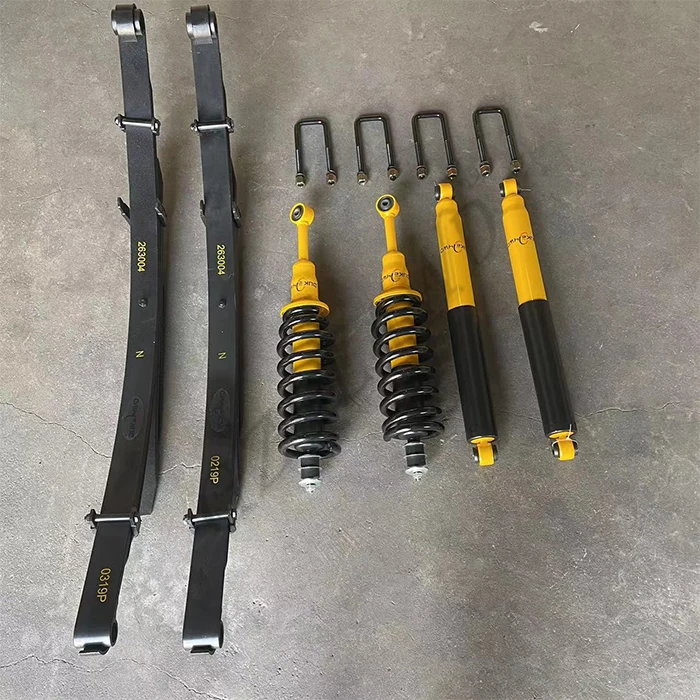 U-Bolts Shock Absorbers Rear Dakar Leaf Spring Set Lift Kit For RANGER /DMAX / Hilux Vigo Revo