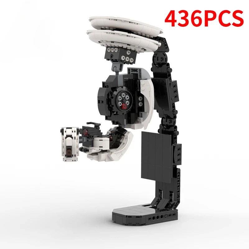 Game Series Portaled 2 High-Tech Portaled Building Blocks MOC GLaDOS Small Particle Assembly Model Puzzle Kids Toy Birthday Gift