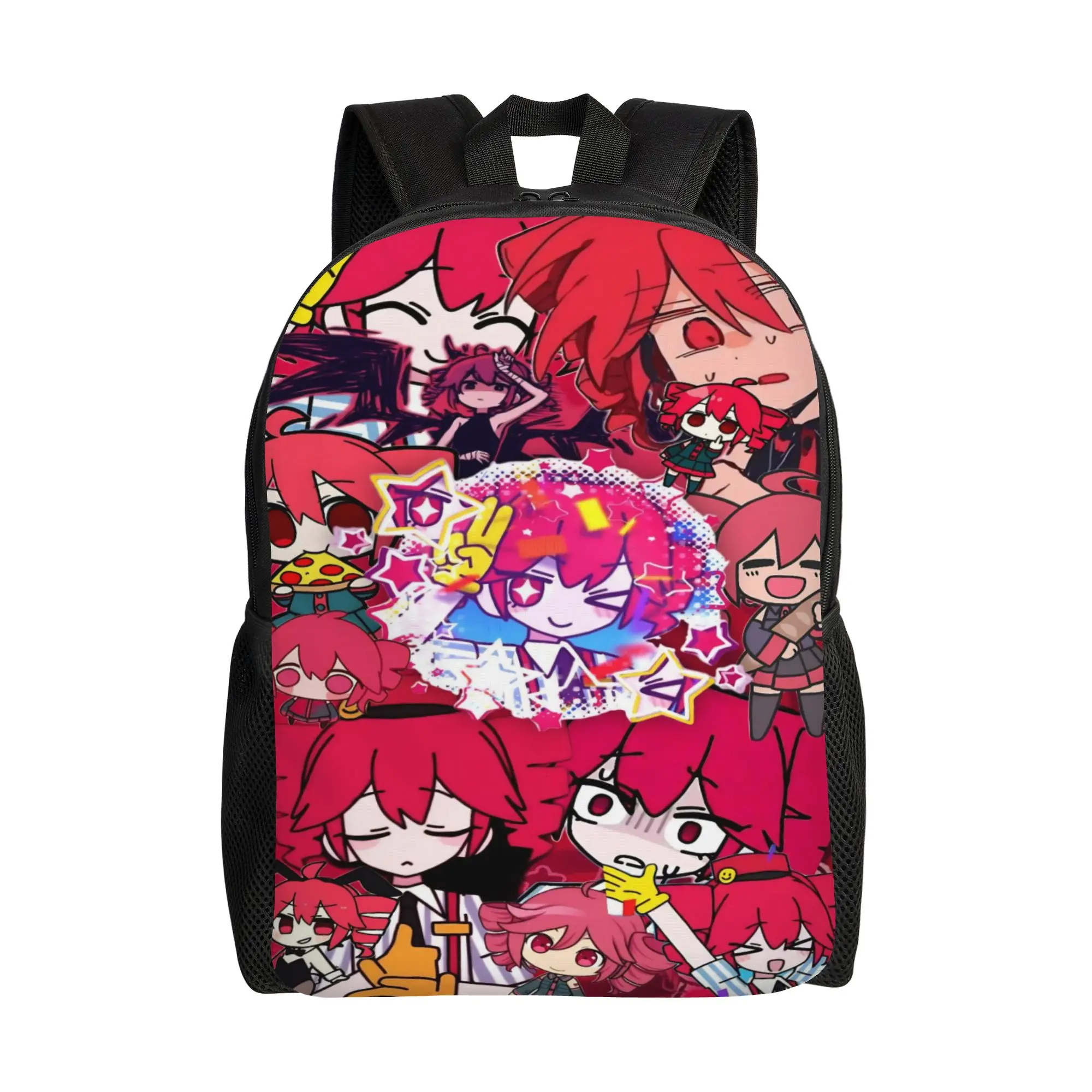 

Рюкзак Kasane Teto в стиле аниме, молодежный школьный рюкзак с дизайнерским принтом, для кемпинга