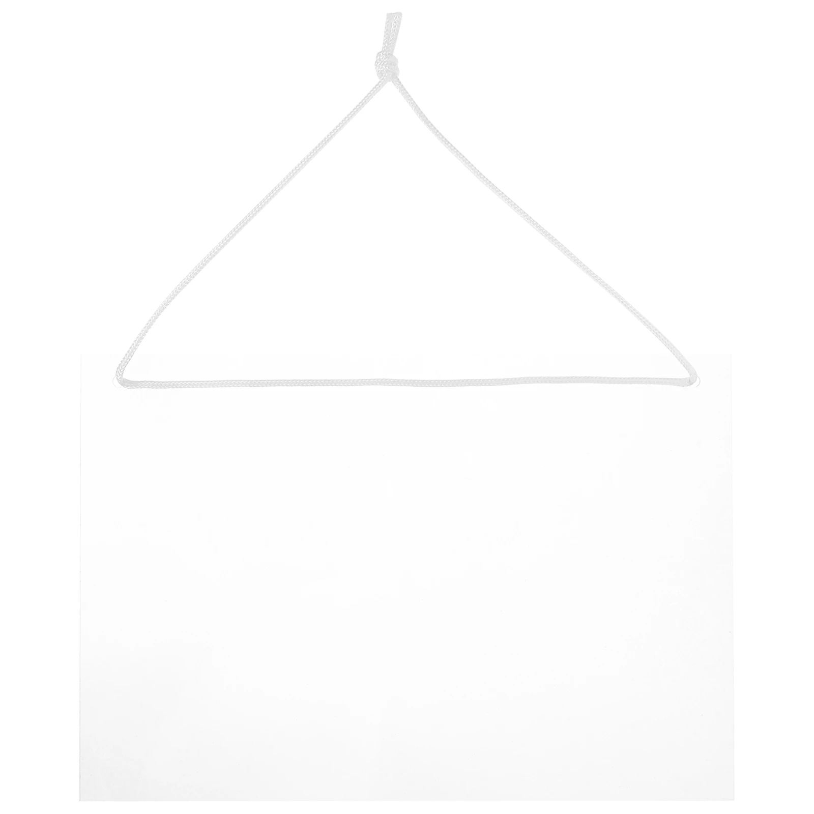 Dry Erase Board Transparent Acrylic Writing Board Small Wall Planner Hooks Lanyard 80cm Home Office Kitchen School