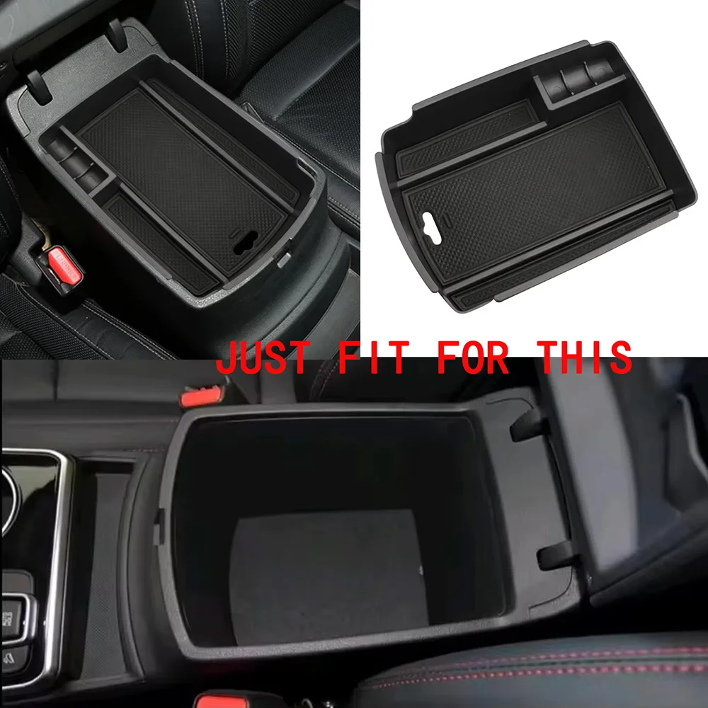 Pour Kia Sportage 4 QL Crdi KX5 2016 - 2022 Boîte de rangement pour accoudoir de voiture en PP, organiseur de console centrale, plateau intérieur, accessoires AT