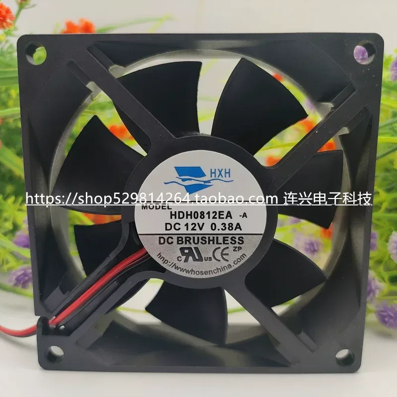for HXH HDH0812EA 12V 0.38A 8cm 8025 Large Air Volume Dryer Cooling Fan