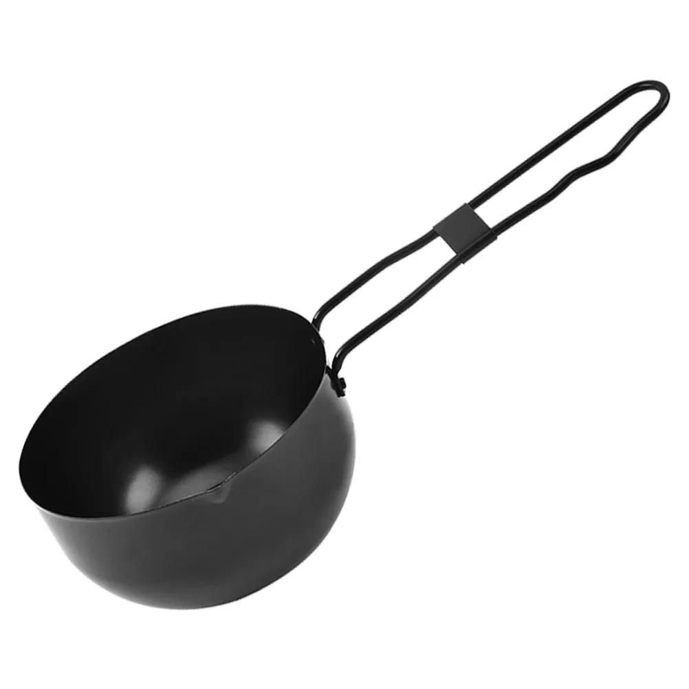 Mini Iron Stew Pot Professional Grade Cast Iron Soup Pot for Household Stove Outdoor Camping Heat Retention Fine Craftsmanship