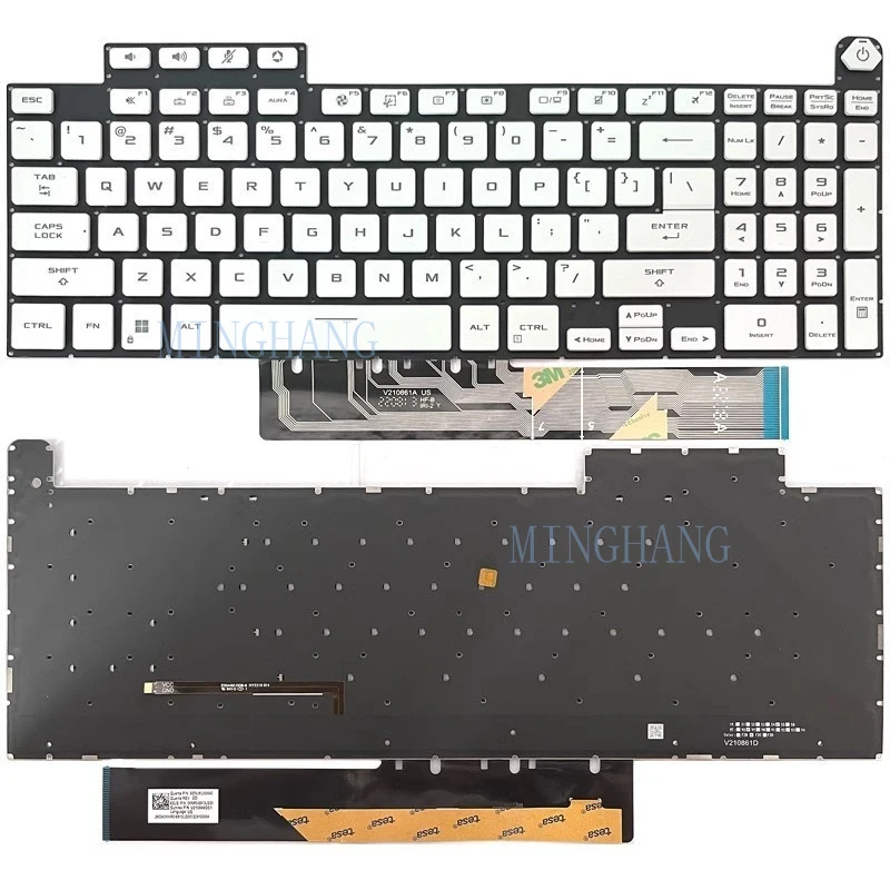 

Новая клавиатура с подсветкой для ASUS TUF Gaming A15 FA507XI FA507NV FA507NV US