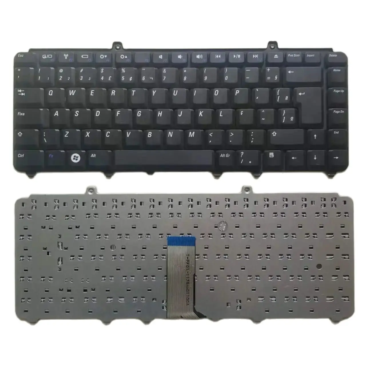 

New BR/RU Laptop Keyboard For Dell Inspiron 1545 1525 1520 1420 1400 PP41L M1330 M1550 NK750 PP25L PP29L PP22L Brazil/Russian