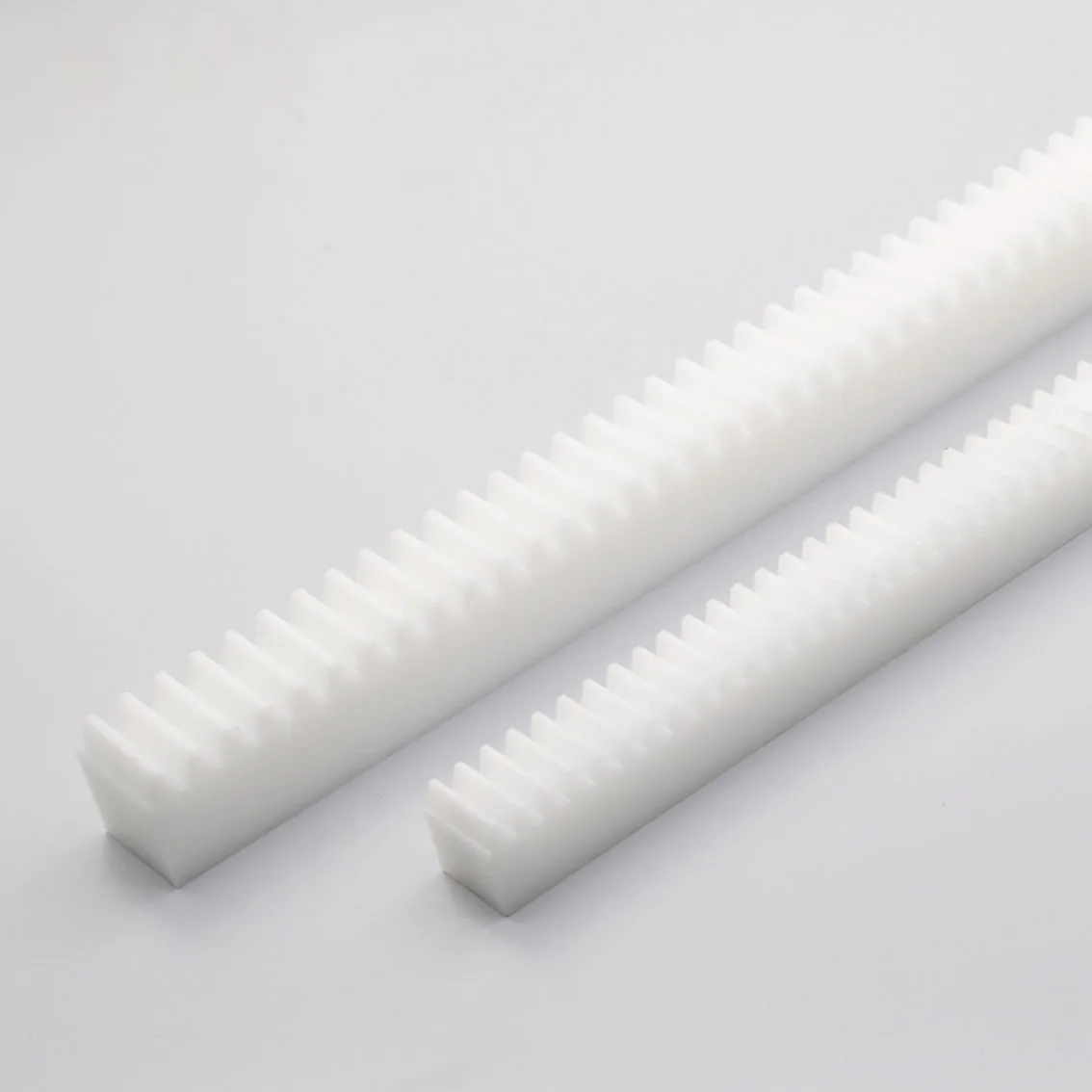 1Pc Mod 0.5/1/1.5-3 White POM Gear Rack Transmission Plastic Rack Length 300/500mm DIY Model Makeing Drive Materials Accessories