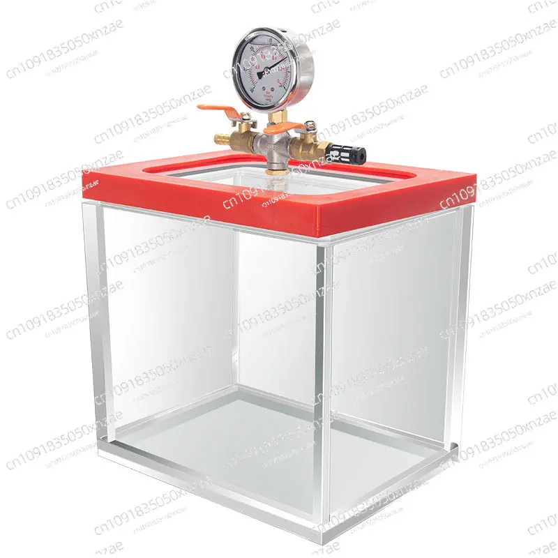 

Vacuum Drying box Transparent acrylic plexiglass Vacuum kettle Extraction Sealed and defoaming bucket
