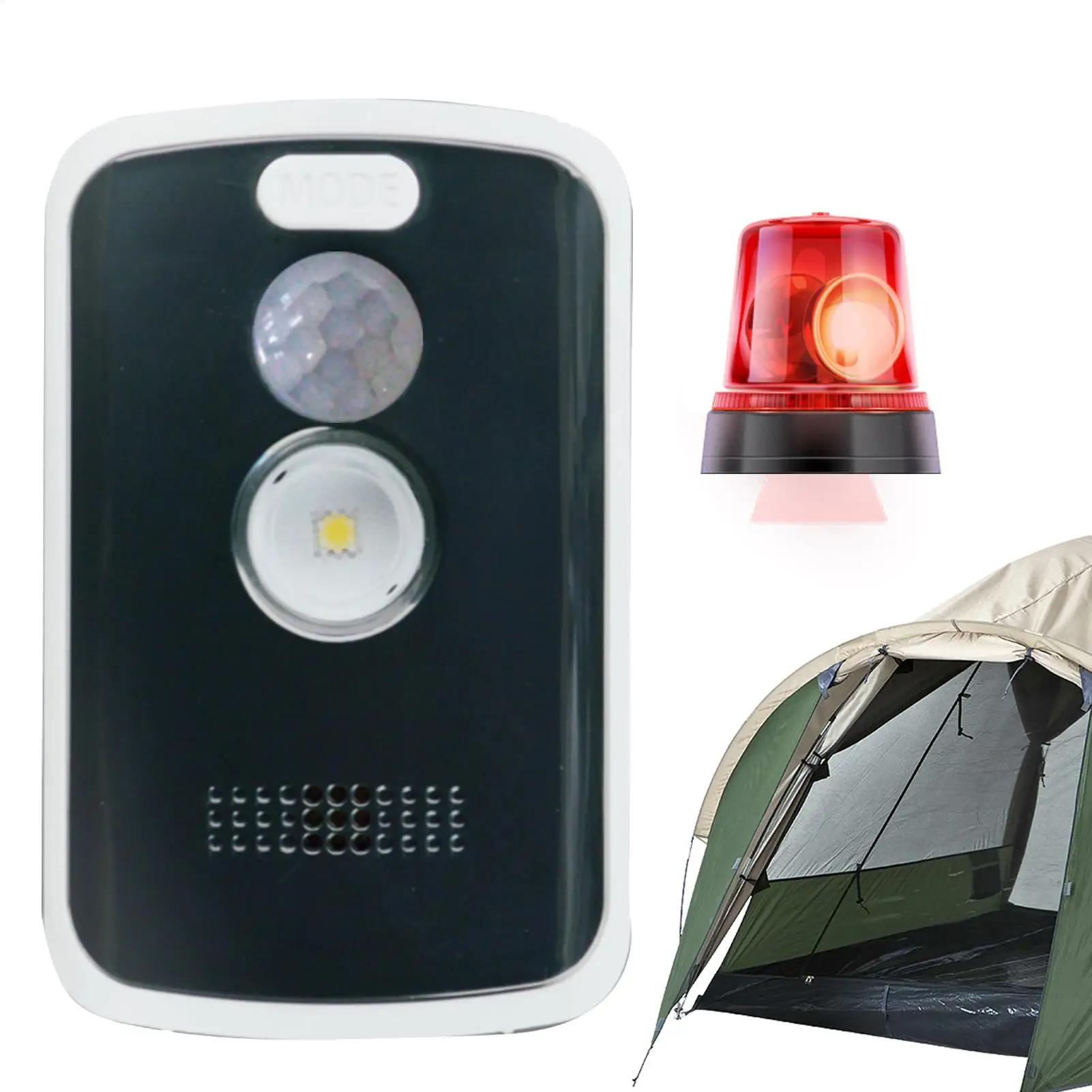 Camping Perimeter Alarm  Multiple  Easy setup Modes Anti Theft Alert Trip Alarm for Outdoor Security  Hiking Backyard Garden Ten