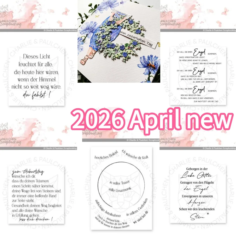 

Spring Theme Brooch Metal Cutting Dies Scrapbook Diary Decoration Stencil Embossing Template DIY Greeting Card Handmade 2026 New