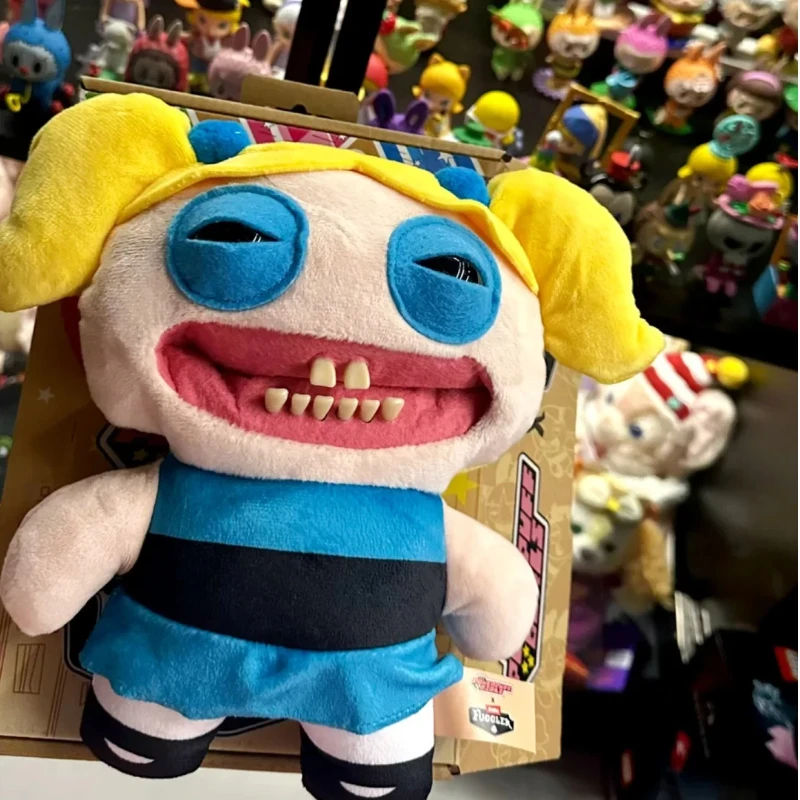 

ZURU Fuggler X The Powerpuff Girls Official Authentic Ugly Cute Tooth Monster Soft Plush Funny Stuffed Toy Gift For Fans