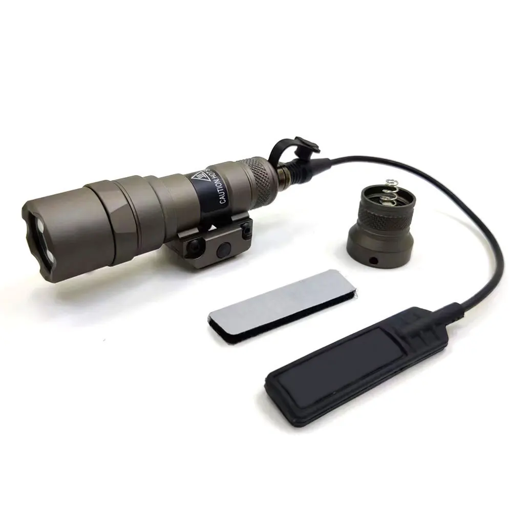 Imagem -06 - Gear Sotac-tactical Light M300b Lanterna Adicionar Interruptor Caça Outdoor Scout Light Fit 20 mm Rail