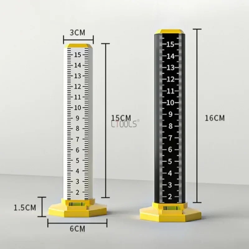 Light Steel Keel Leveling Tool Ceiling Leveling Special Ruler Height Gauge Spirit Level Gradienter Magnetic Wall Floor Tiling