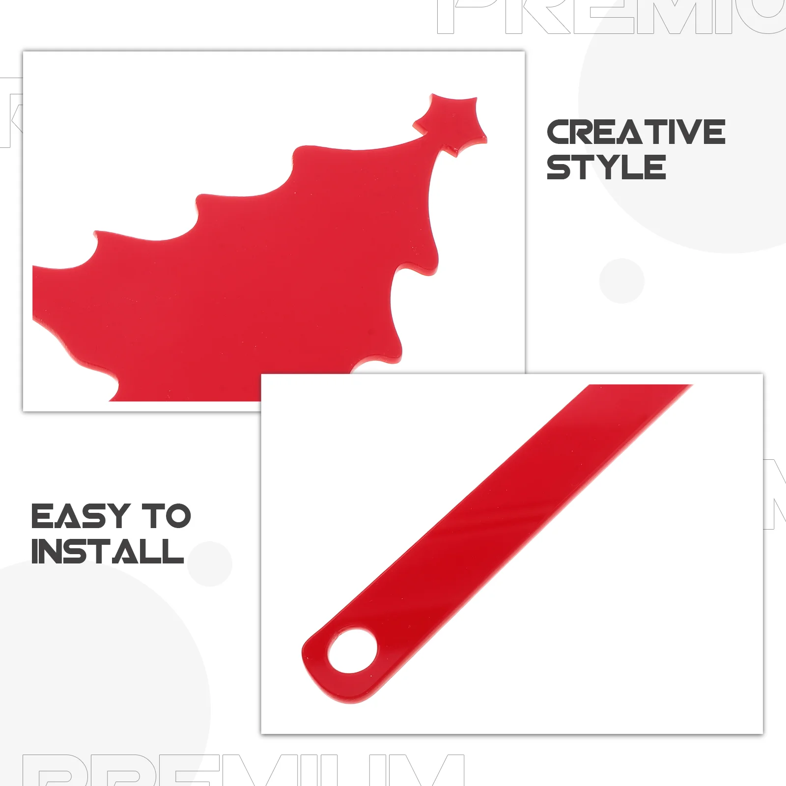 Mailbox Decoration Emblems Boxes Garden Flag Replacement Red Flags for Brick Mailboxes Acrylic