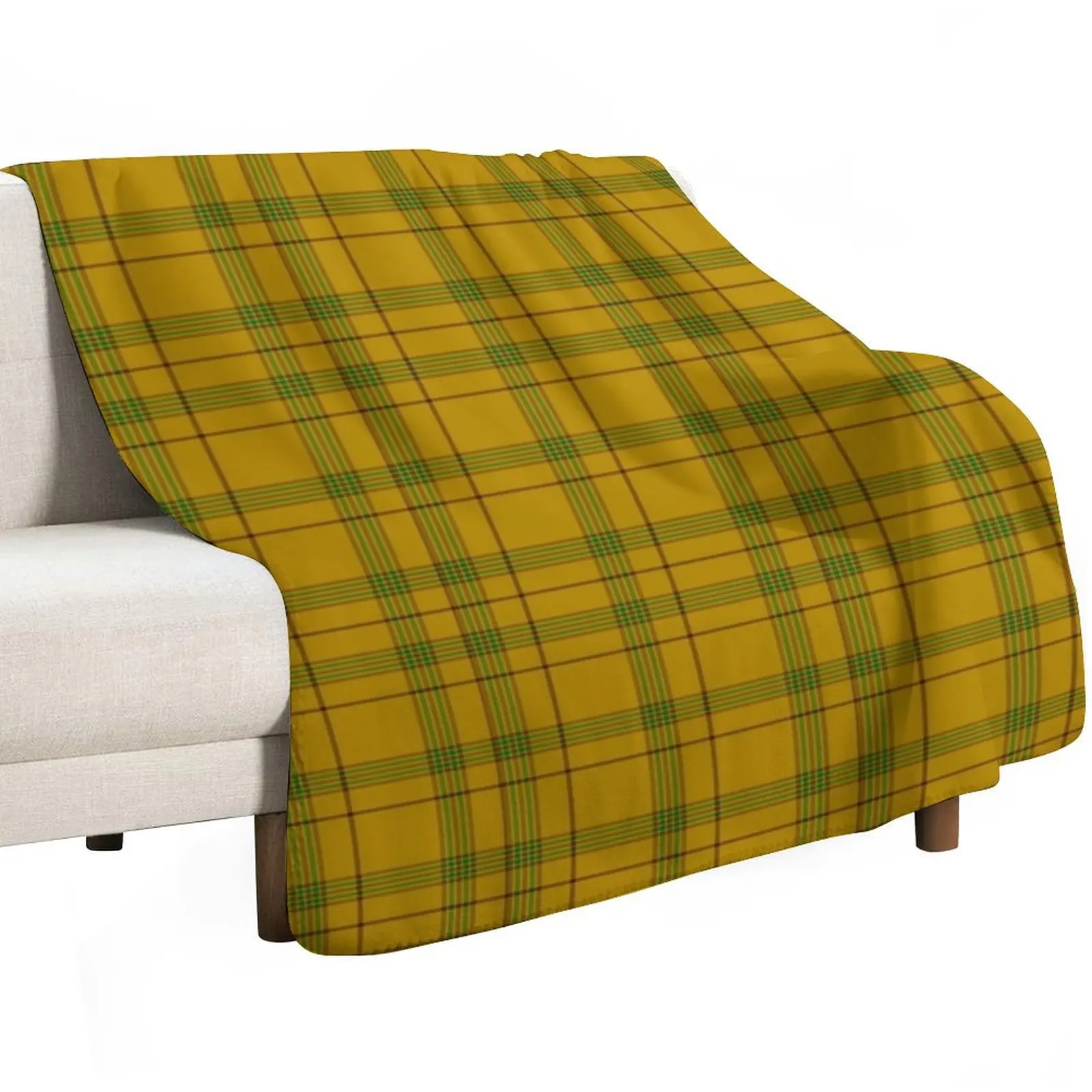 Clan Houston Tartan Throw Blanket Multi-Purpose Hair Luxury Thicken Cute For Baby Flannel Blankets