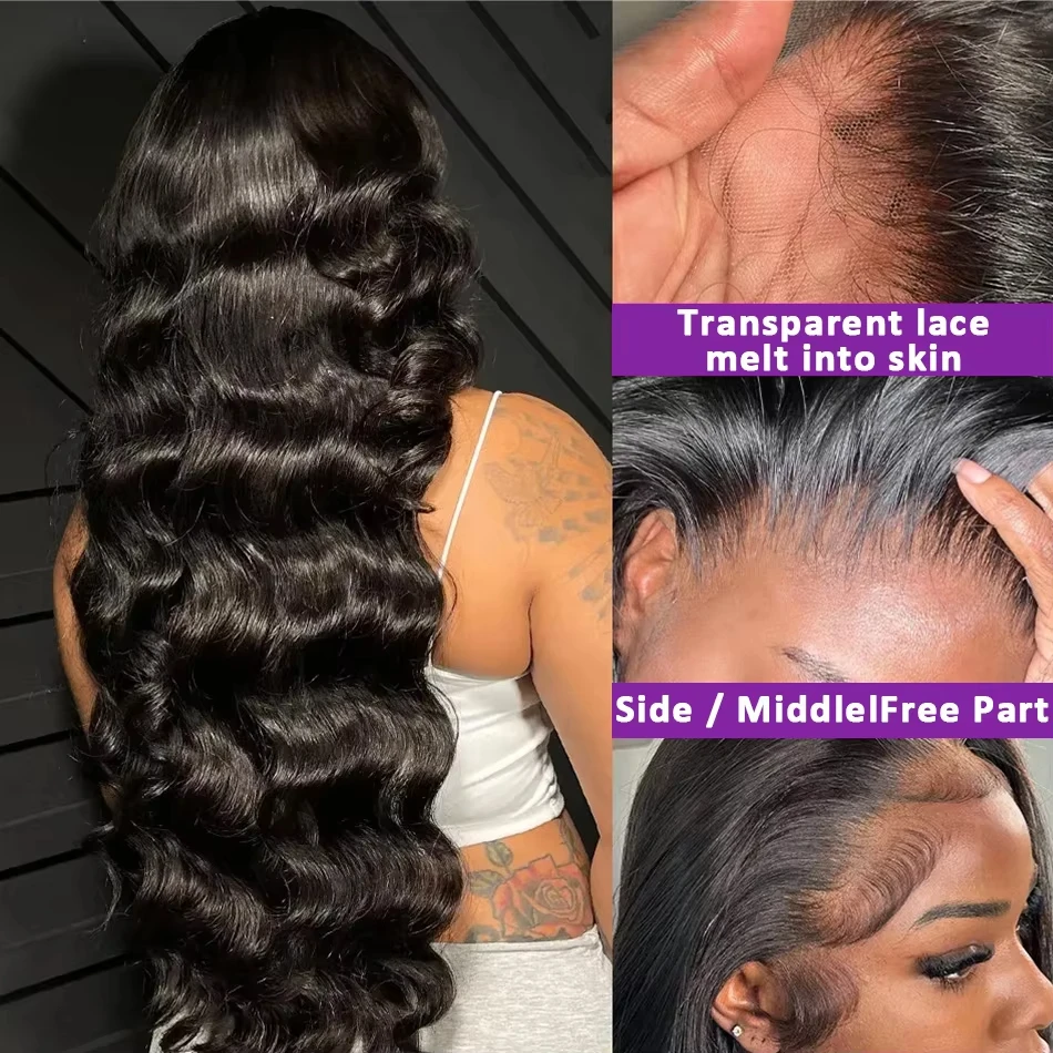 Body wave 5x5 Closure hd lace frontal human hair wig 30 inch lace front wigs cheap on sale clearance Glueless Wig Ready to Wear