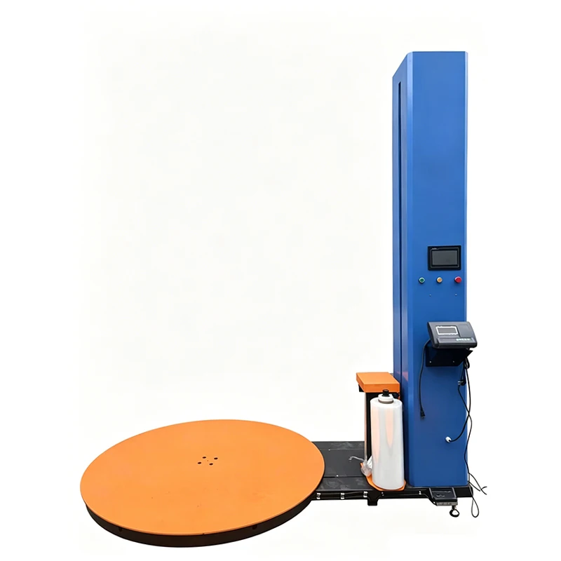 Full Auto Stretch Film Packing Machine with Stable Performance for Daily Packaging Work Pallet Wrapping Machine