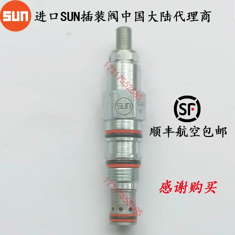 Imported SUN Sequence Valve RSBCLWN Cartridge Valve RSBC-LWN Hydraulic System Logger Crane Parts