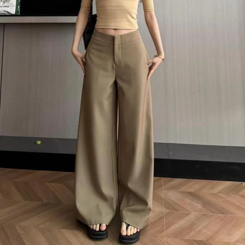 

Fashionable Suit Pants Slim and Versatile Casual Trousers Design New Retro Loose