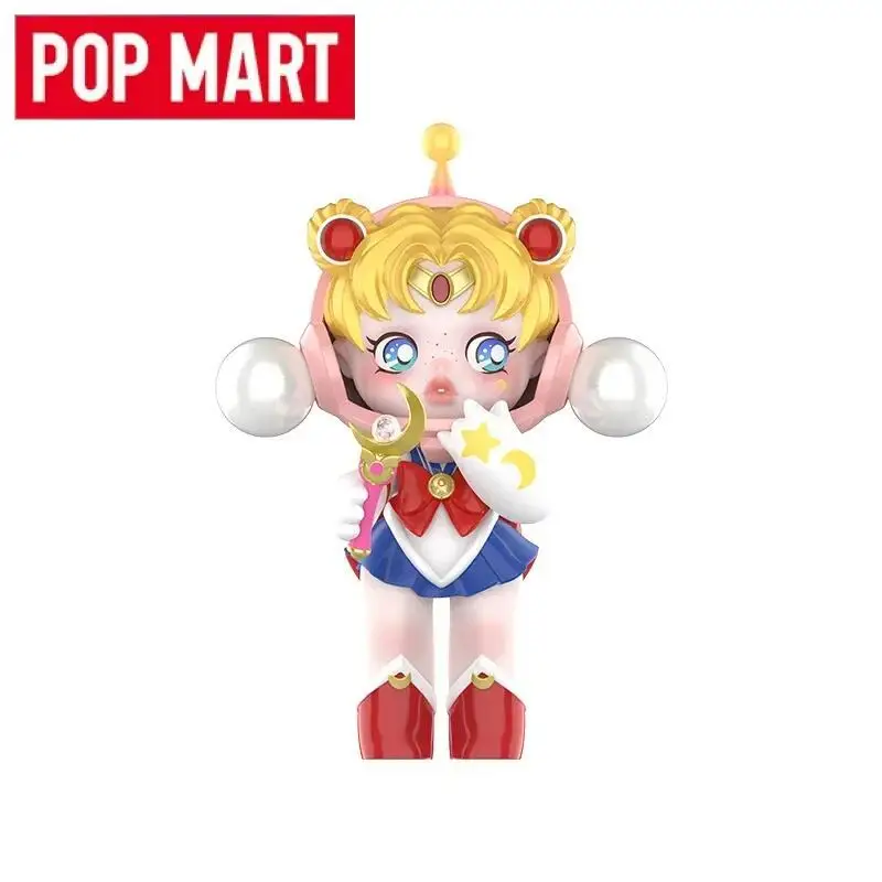 POPMART SKULLPANDA Sailor Moon Series Anime Action Figure Guess Bag Ornament Figurines Blind Box Desktop Dolls Model view 6