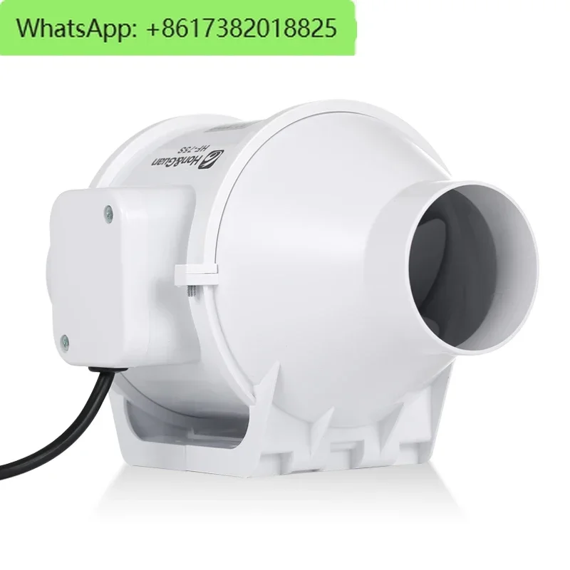 Round duct fan, 75S exhaust fan, toilet moxibustion, small calibre silent ventilation fan, 3-inch exhaust fan