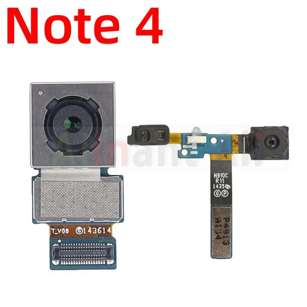 AiinAnt Front Camera flex For Samsung Galaxy Note 4 5 8 9 N910F N920F N950F N960F Main Rear Back Camera Flex Cable